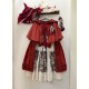 Forest Fairy Tales Red Hood In Forest Sweater Skirt JSK and OP(Reservation/2 Colours/Full Payment Without Shipping)